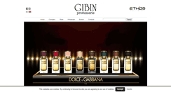 Desktop Screenshot of gibinprofumi.com